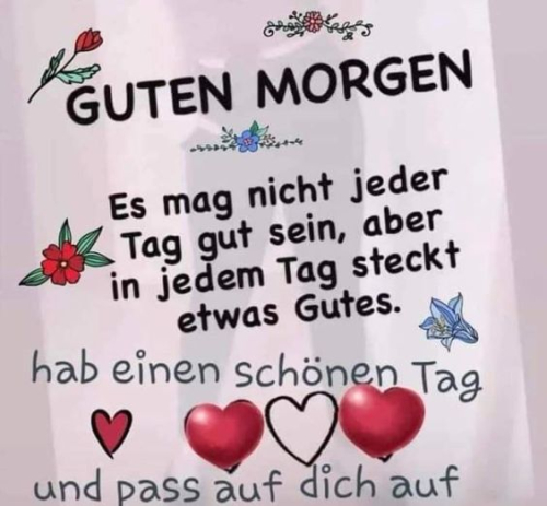 Guten Morgen